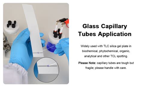 StonyLab Glass Capillary Tubes 100mm Micro Glass Pipettes Capillary