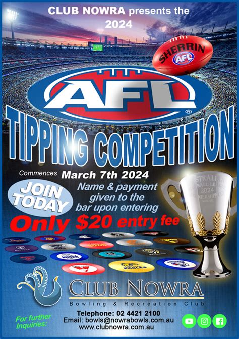 A5 Afl Tipping 2024 Poster Club Nowra