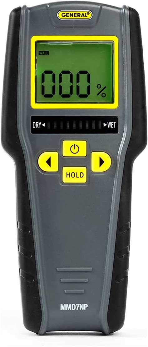 General Tools MMD7NP Moisture Meter Pinless Digital LCD With Tricolor