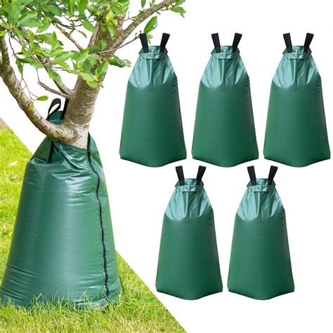 5x Sac Dirrigation Pour Arbres 75 Litres Arrosage Mobile Des Arbres