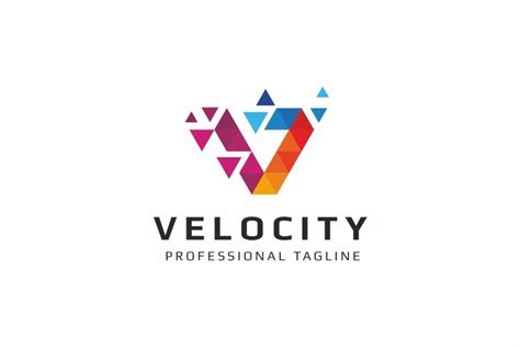 V Letter - Velocity Logo