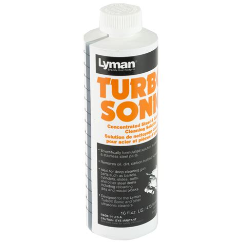 LYMAN SONIC PARTS CLEANER SOLUTION - Johnston Gun Company