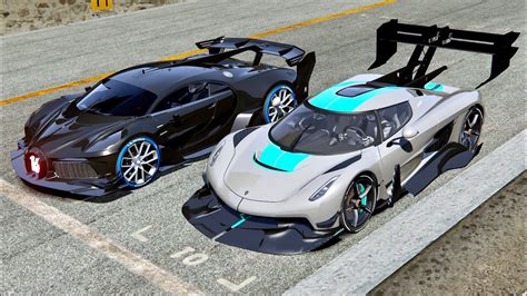 Bugatti Black Devil Vgt Vs Koenigsegg Jesko Gtr Drag Race Km Youtube