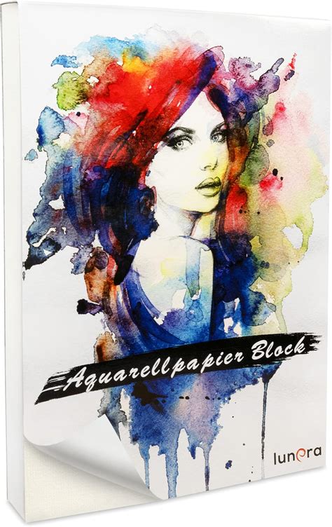 Arteza Aquarellblock Din A Aquarellpapier St Ck Set Mit