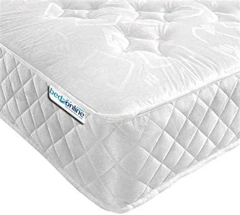 Bedzonline Double Mattress Memory Foam Mattress Sprung Double Mattress