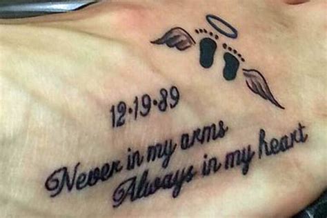 29 Meaningful Tattoos To Memorialise Miscarriage And Infant Loss Netmums