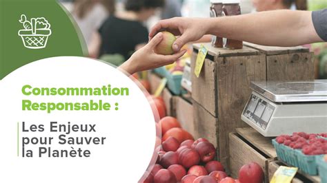 Consommation Responsable Les Enjeux Pour Sauver La Plan Te