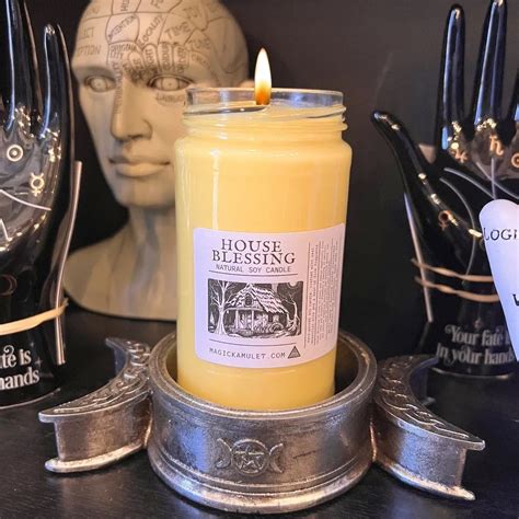 house blessing candle reverend roys healing amulet