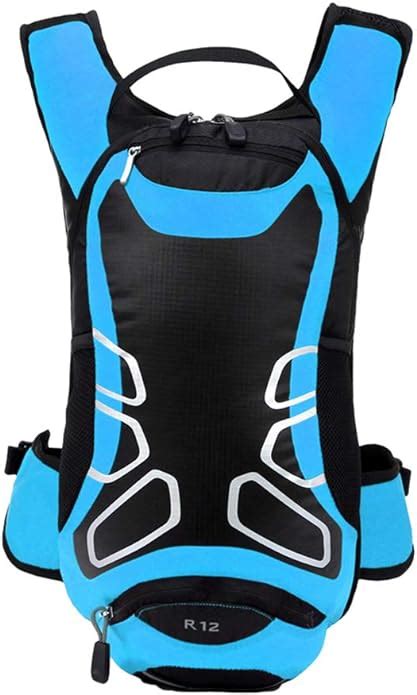 Yuanu Fahrradrucksack 12L Wasserdicht Nylon Atmungsaktiv Fahrradtasche