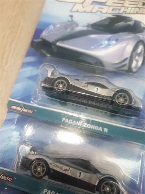 Hot Wheels Pagani Zonda R Lamborghini Veneno Speed Machines Premuim Hobbies Toys Toys