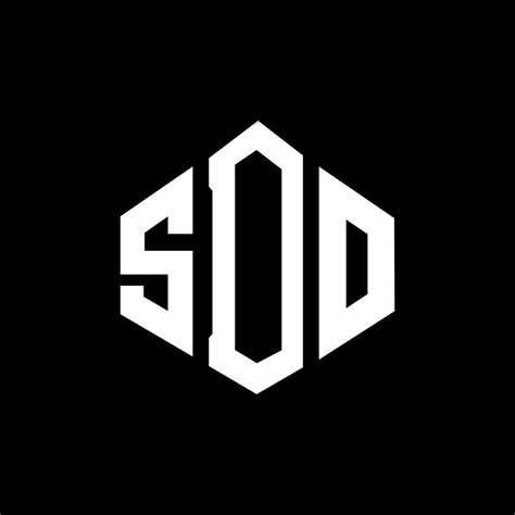 SDO letter logo design with polygon shape. SDO polygon and cube shape ...