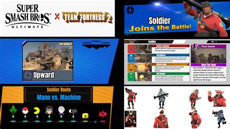 Super Smash Bros Ultimate X Team Fortress 2 Soldier Joins The Battle Rtf2