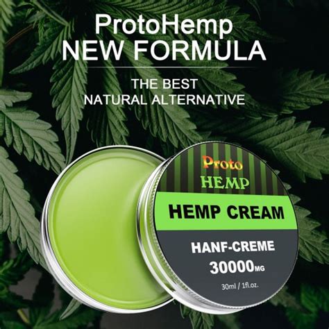 Buy Protohemp Anti Inflammatory Hemp Cream Hemp Healing Ointment