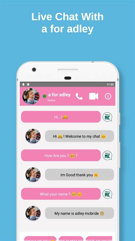 a for Adley Video call chat APK for Android Download