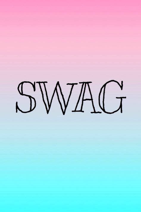 The Word Swag In Color