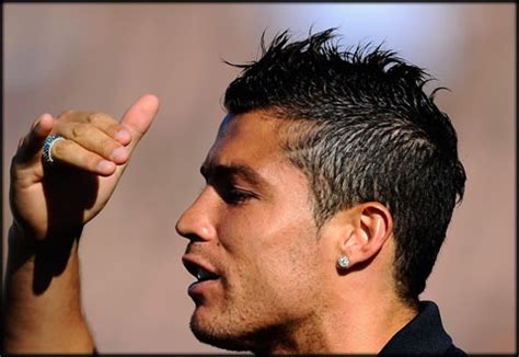 Cristiano Ronaldo haircut and hairstyle