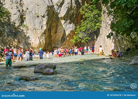 It Is A Unique Natural Wonder Created By The Cold Karacay River In