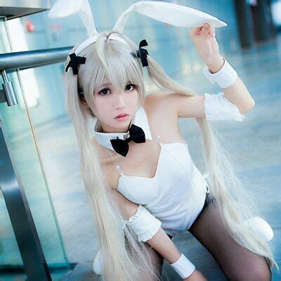 Anime In Solitude Kasugano Sora Cosplay Costume Sexy Bunny Girl Maid ...