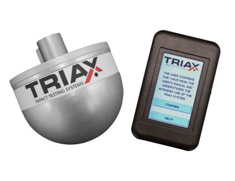 Triax Touch Hic Head Impact Tester With Tripod And Hard Case