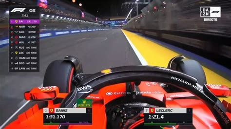 Así te hemos contado la clasificación GP Singapur F1 2023 Motor es