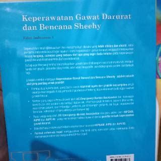 Jual Buku Gadar Ori Buku Keperawatan Gawat Darurat Dan Bencana Sheehy