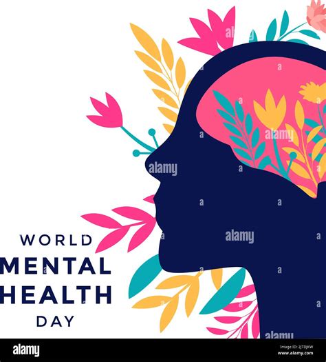 Ilustración Concepto De Diseño Del Día Mundial De La Salud Mental Imagen Vector De Stock Alamy