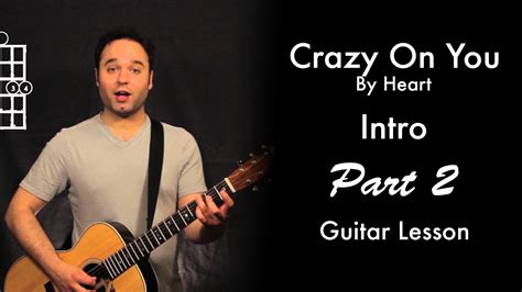 Crazy On You (Intro) by Heart Tutorial | Part 2 • Garret's Guitar Lessons