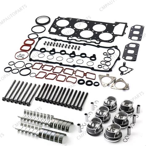 Engine Rebuild Overhaul Kit For Porsche Cayenne VW Passat Audi Q7 VR6 3