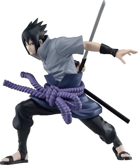 Naruto Shippuden Uchiha Sasuke Figurine Vibration Stars 13cm