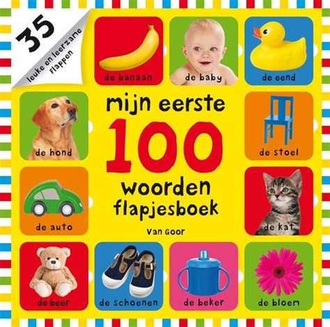 Mijn Eerste Woorden Flapjesboek Roger Priddy Boek