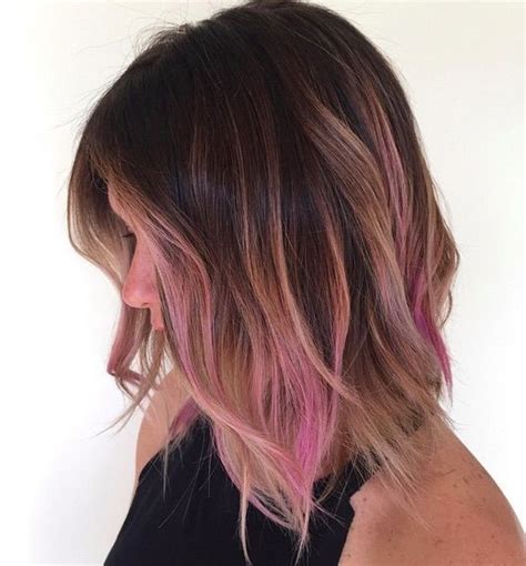 Brunettes Show Your Adventurous Side With A Hint Of Fuchsia At The