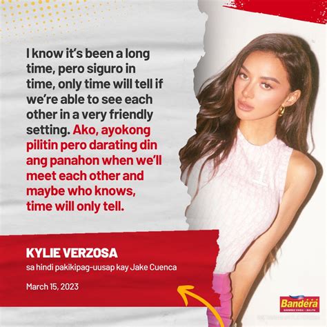 Bandera On Twitter Inamin Din Ni Kylie Verzosa Na Mula Nang