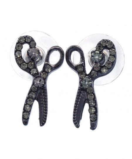 Scissors Post Stud Earrings Hairdresser Hair Stylist Gift C Wage Ol