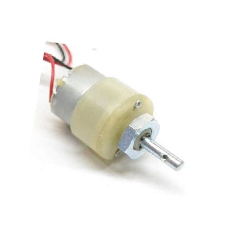 Buy 3 5RPM 12V Low Noise Dc Motor With Metal Gears Grade A Online At