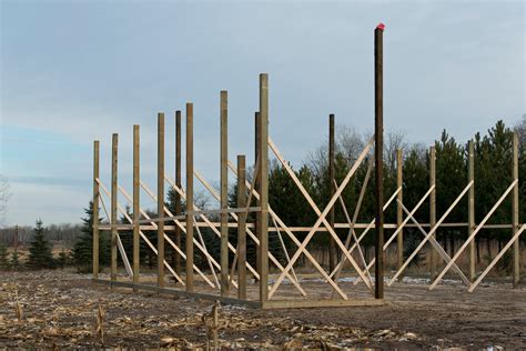 How To Build A Pole Barn Step By Step Mother Earth News