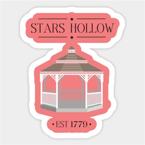 Gilmore Girls - Stars Hollow! - Coffee - Sticker | TeePublic