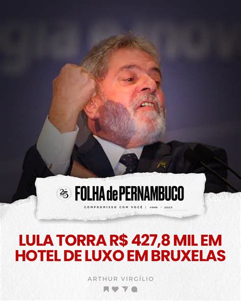 Arthur Virgílio on Twitter Farra dos gastos de Lula no exterior