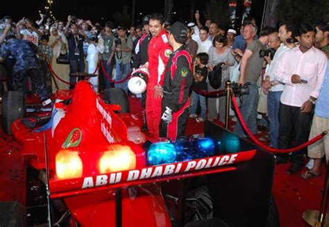 Abu Dhabi police unveil F999 amidst F1 fervour | Motorsport – Gulf News