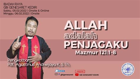 LIVE STREAMING IBADAH RAYA GBI GENESARET 05 FEBRUARI 2022 YouTube