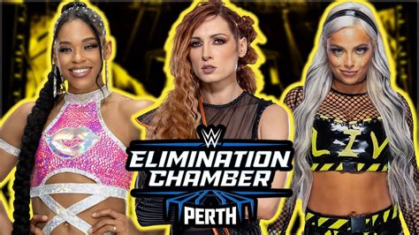 Women S WWE Elimination Chamber 2024 Participants Chances Of Winning