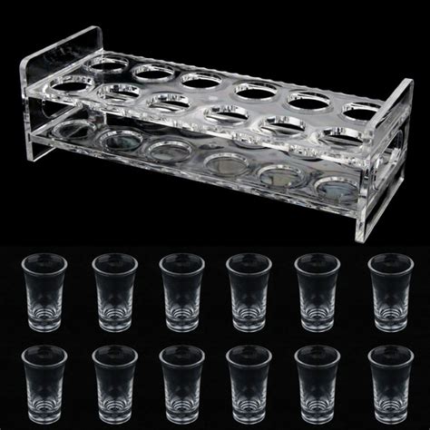 Shot Glass Tray Holder Glass Designs