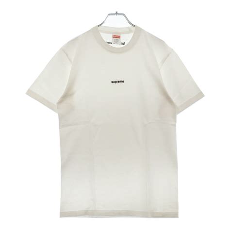 シュプリーム SS FTW Tee Fuck The World ミニロゴ刺繍半袖Tシャツ ホワイト 買取実績買取日 年 月 日 ブランド古着アクセサリーの高価買取BRING