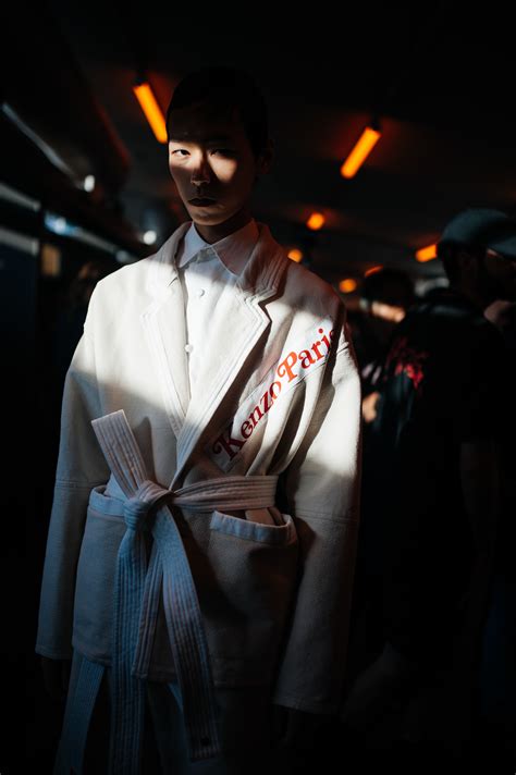 Backstage At Kenzo RTW Spring 2024 PHOTOS WWD