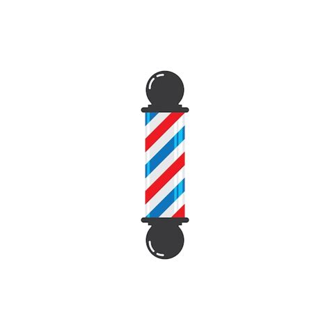 Premium Vector | Barber pole logo