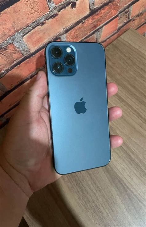 Iphone Pro Max Gb Azul Pac Fico Semi Novo Mercado Livre