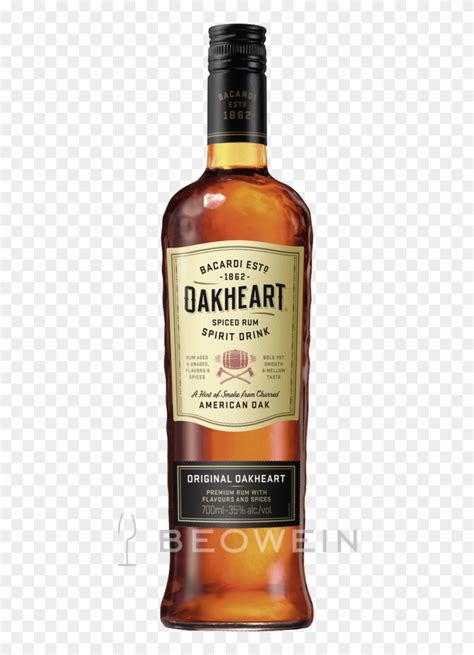 Bacardi Oakheart 0,7 L - Ром Бакарди Оакхарт Ориджинал, HD Png Download ...