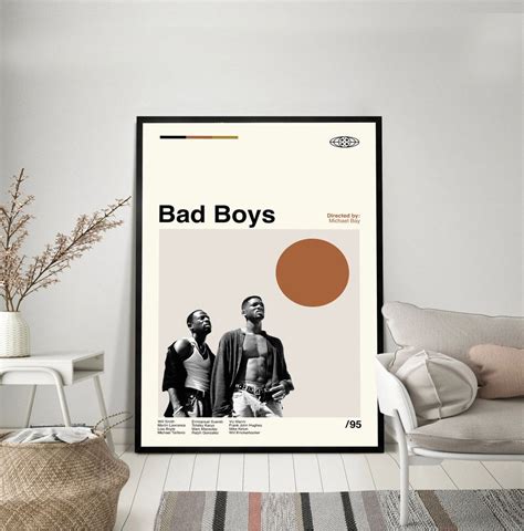 Bad Boys Poster - Michael Bay - Movie Poster - Vintage Poster sold by ...