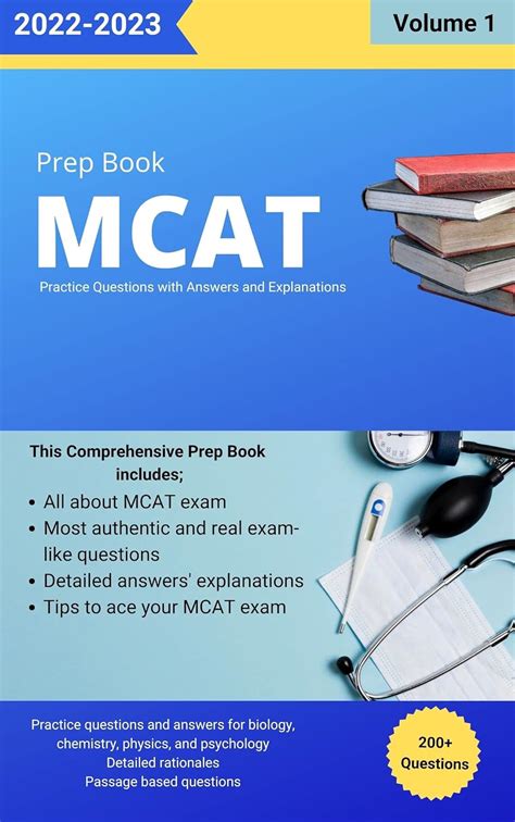 Mcat Prep Book 2022 2023 Mcat Practice Questions Answers And