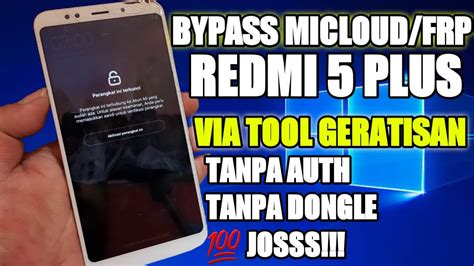 Disable Micloud Frp Redmi Plus Mudah Saja Via Miracle Power Tool