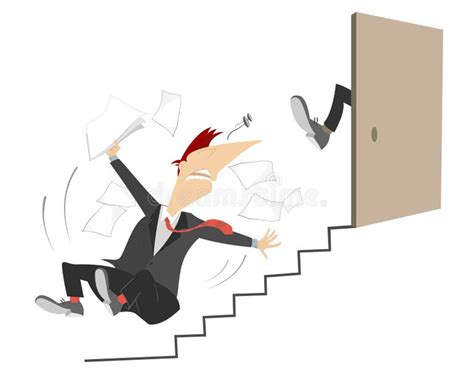 Kick Down Stairs Stock Illustrations 13 Kick Down Stairs Stock